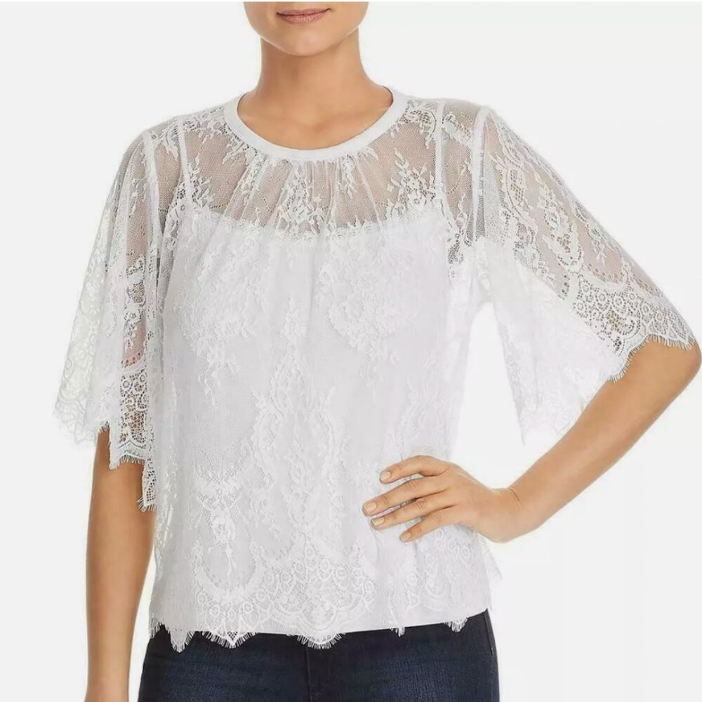 White Lace Top